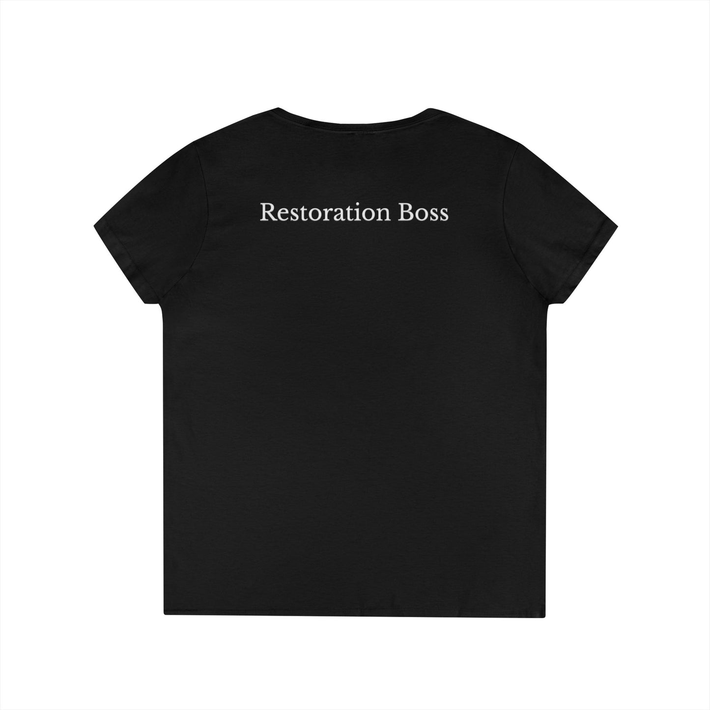 Restoration Boss Ladies' V-Neck T-Shirt