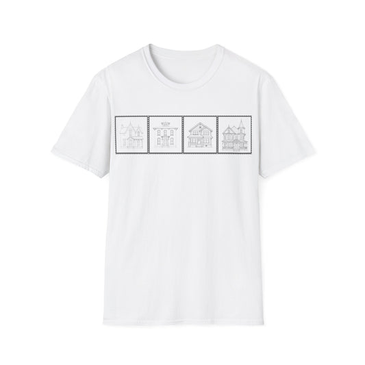 House Stamps 4 T-Shirt