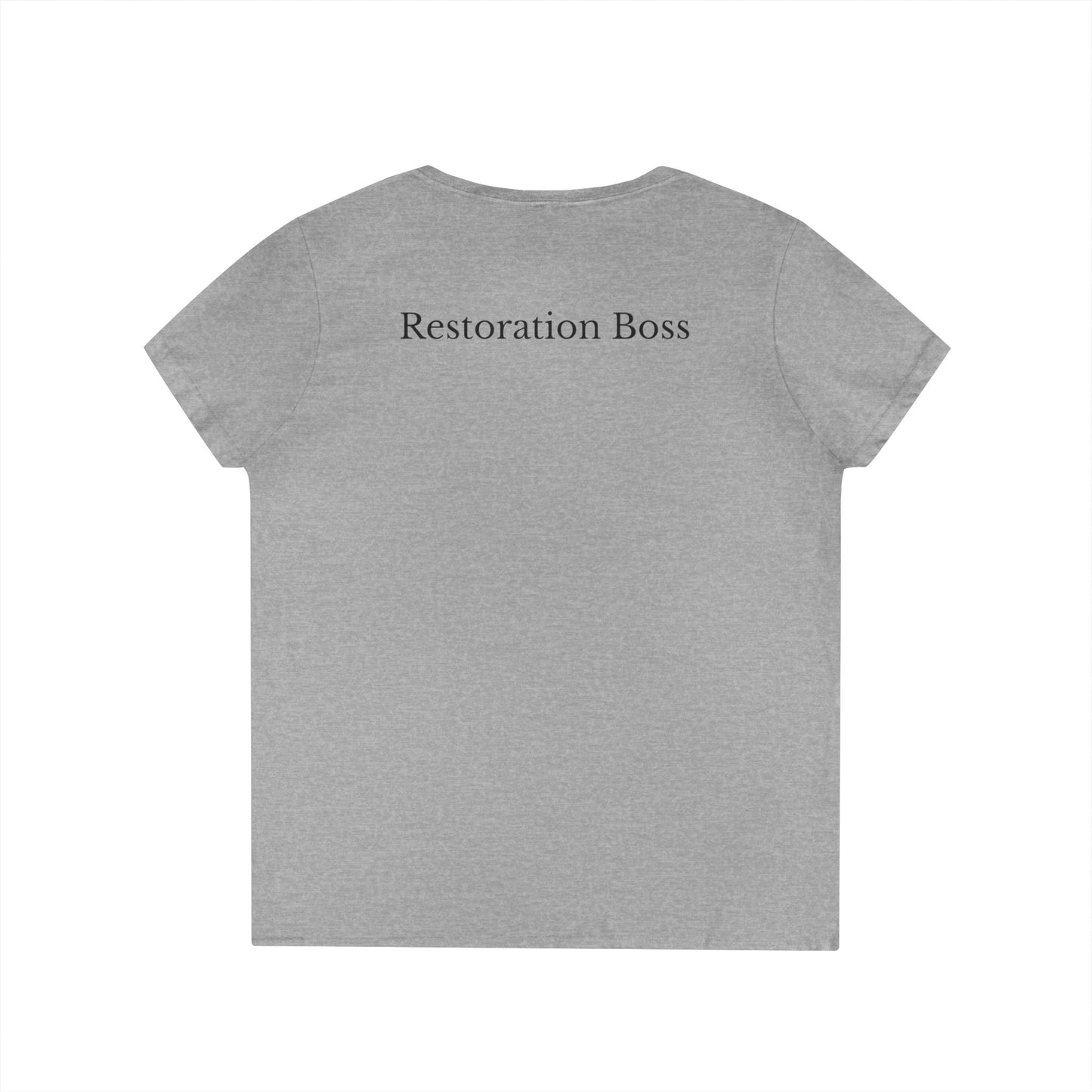 Restoration Boss Ladies' V-Neck T-Shirt