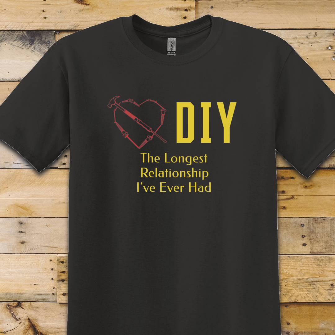 Black t-shirt DIY Relationship