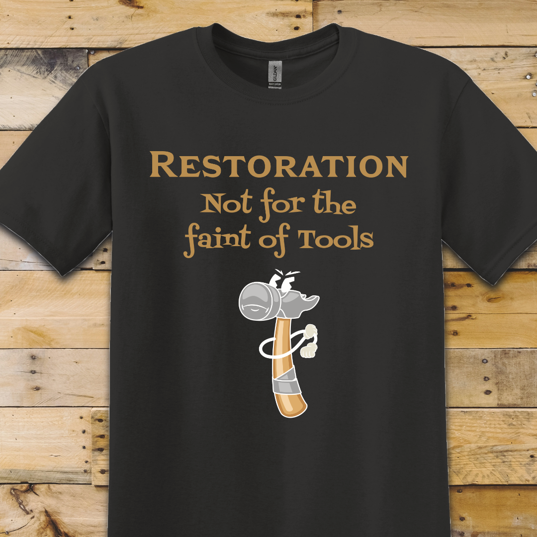Black t-shirt Faint of Tools