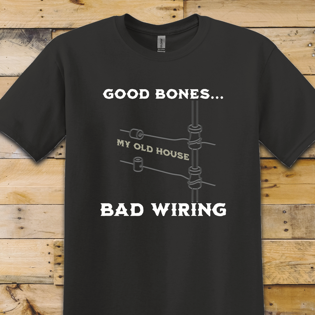 Black t-shirt Good Bones