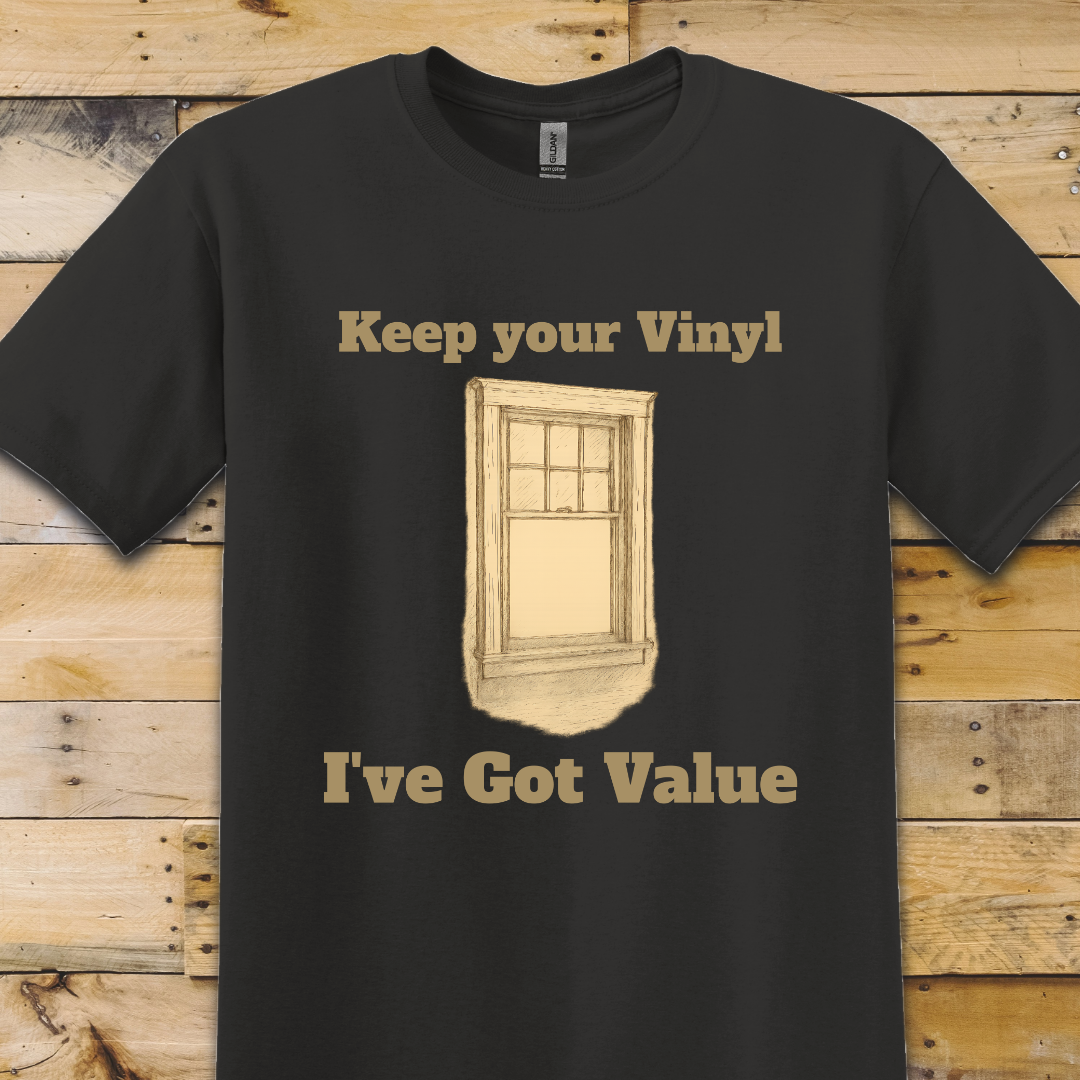 Black t-shirt Keep Your Vinyl