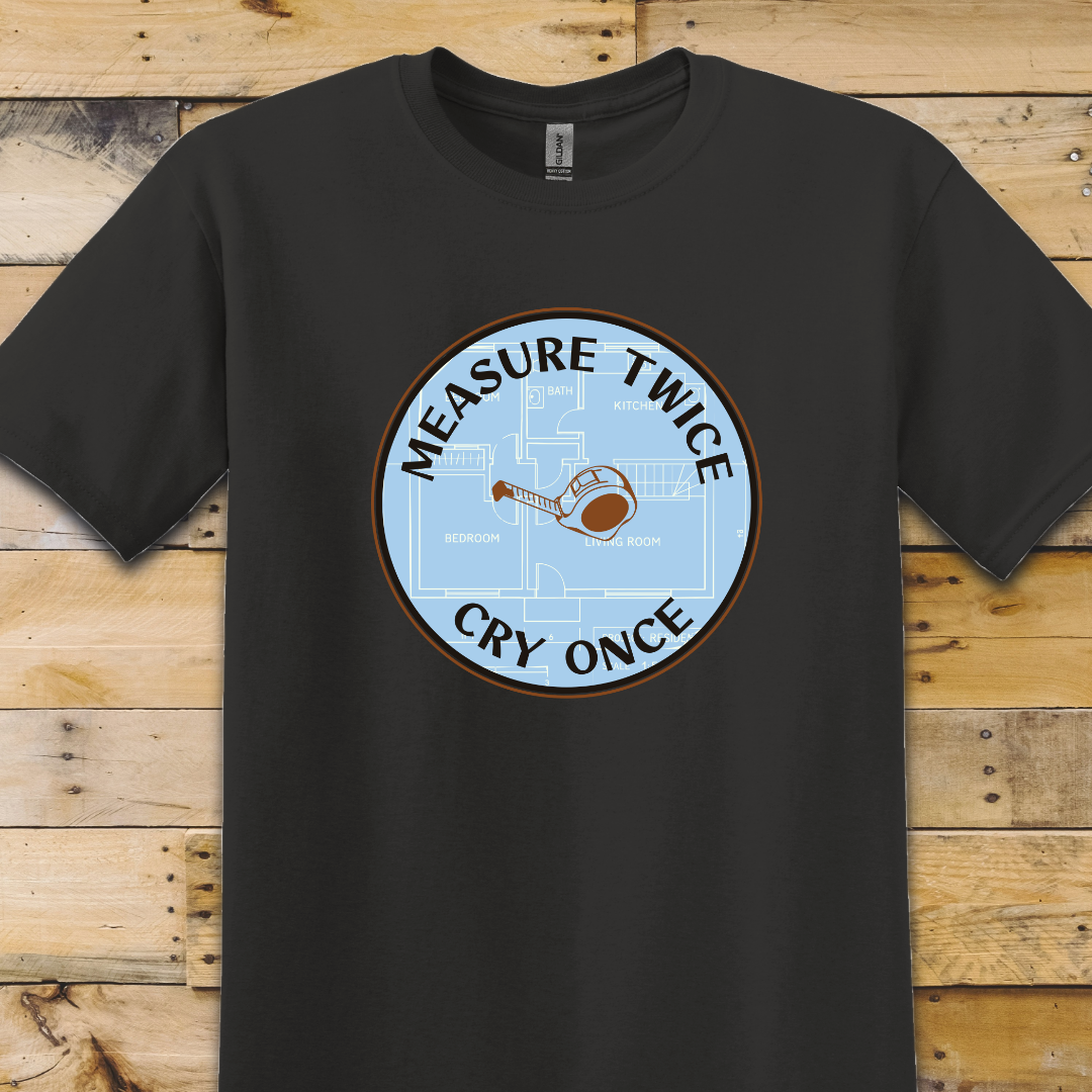Black t-shirt Measure-Cry