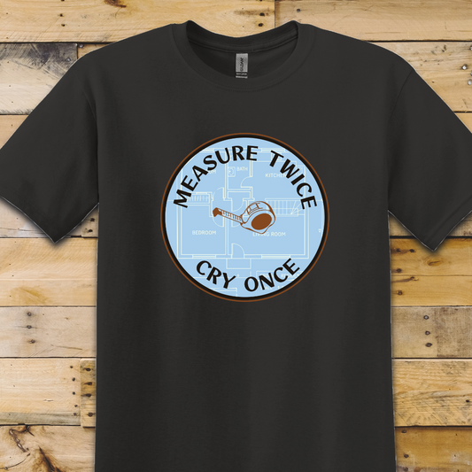 Black t-shirt Measure-Cry