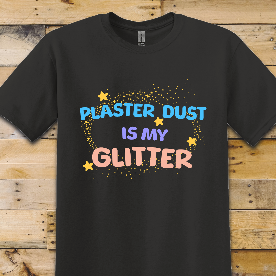 Plaster Dust Glitter T-Shirt