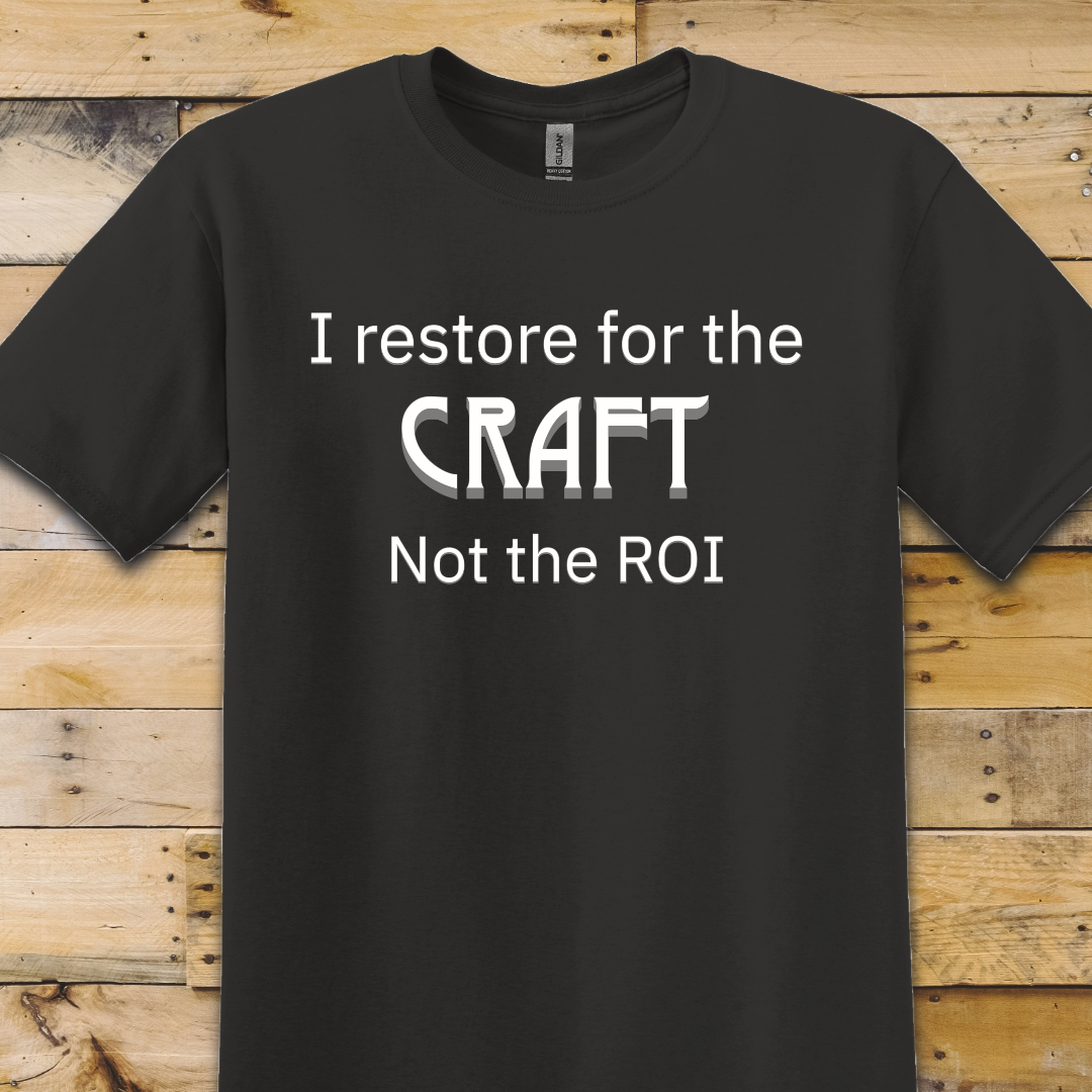 Black t-shirt Restore for Craft