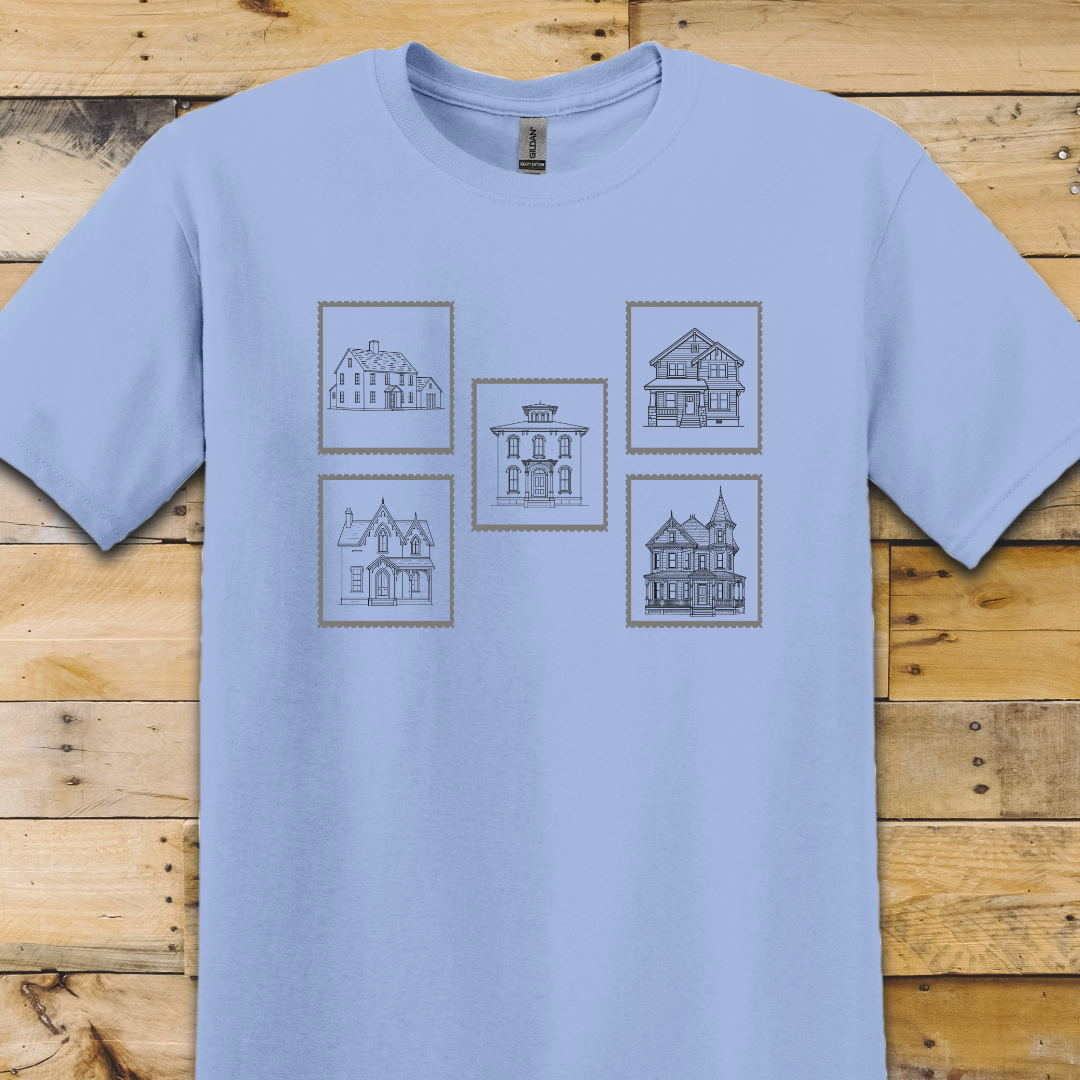 House Stamps 5 T-Shirt