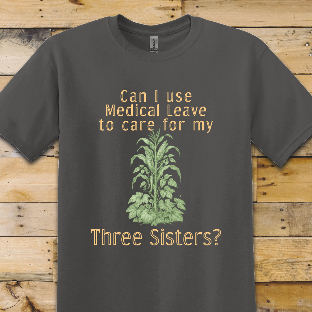 Charcoal Grey t-shirt Three Sisters