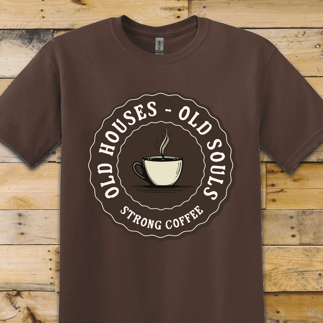 Dark Chocolate t-shirt Strong Coffee