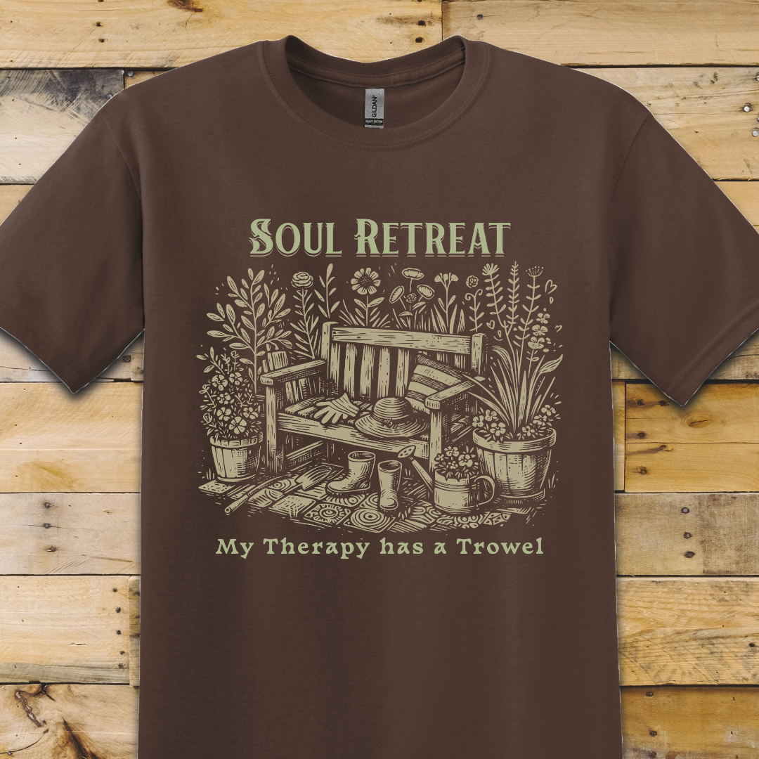 Dark Chocolate t-shirt Therapy Trowel
