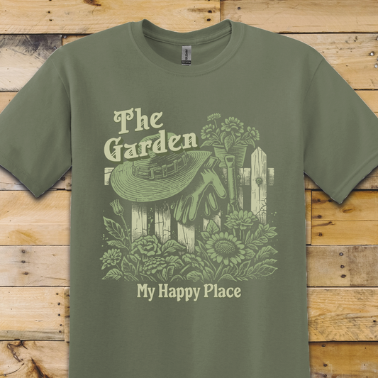 Garden-Happy Place T-Shirt