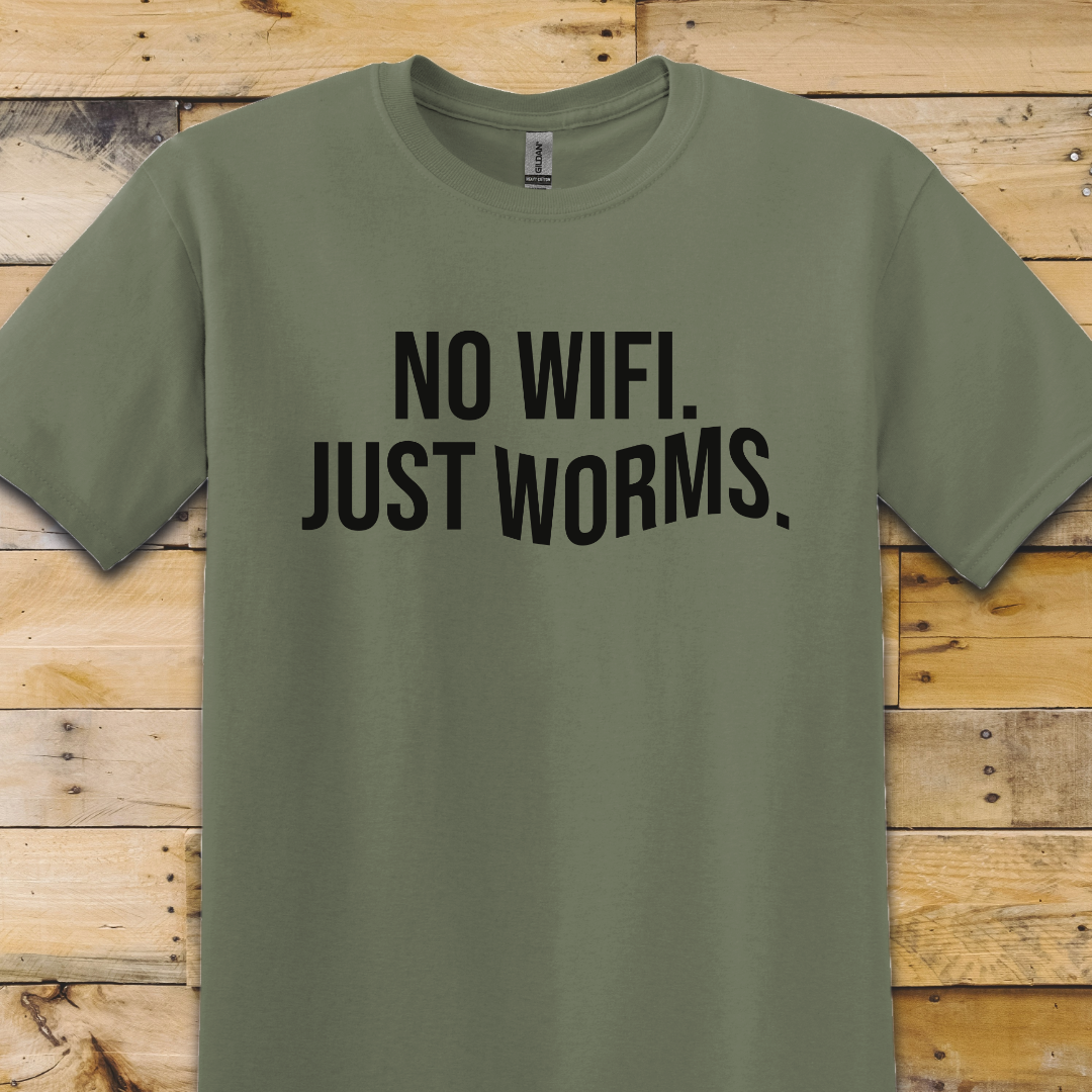 Garden-Just Worms T-Shirt