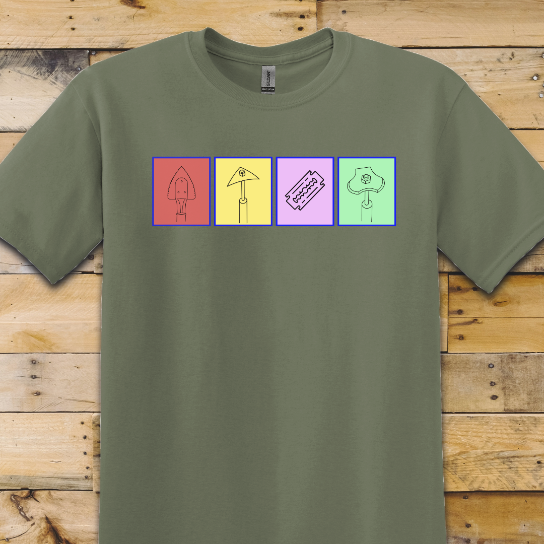 Scraper Board Color T-Shirt