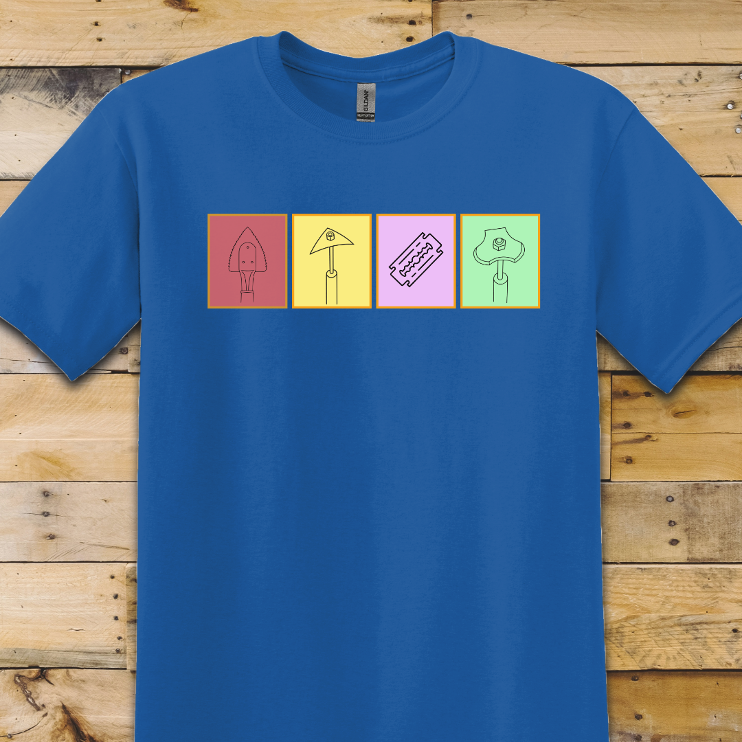 Scraper Board Color T-Shirt