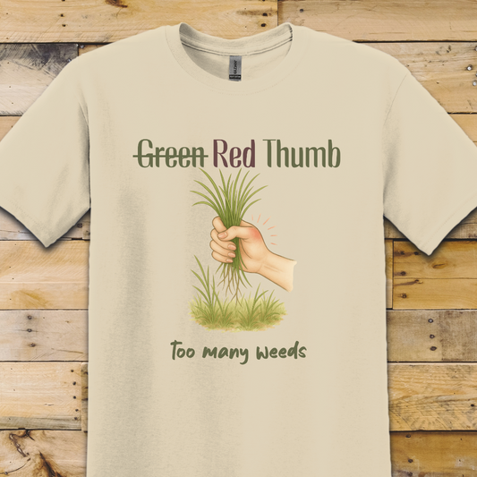 Garden-Green Red Thumb T-Shirt