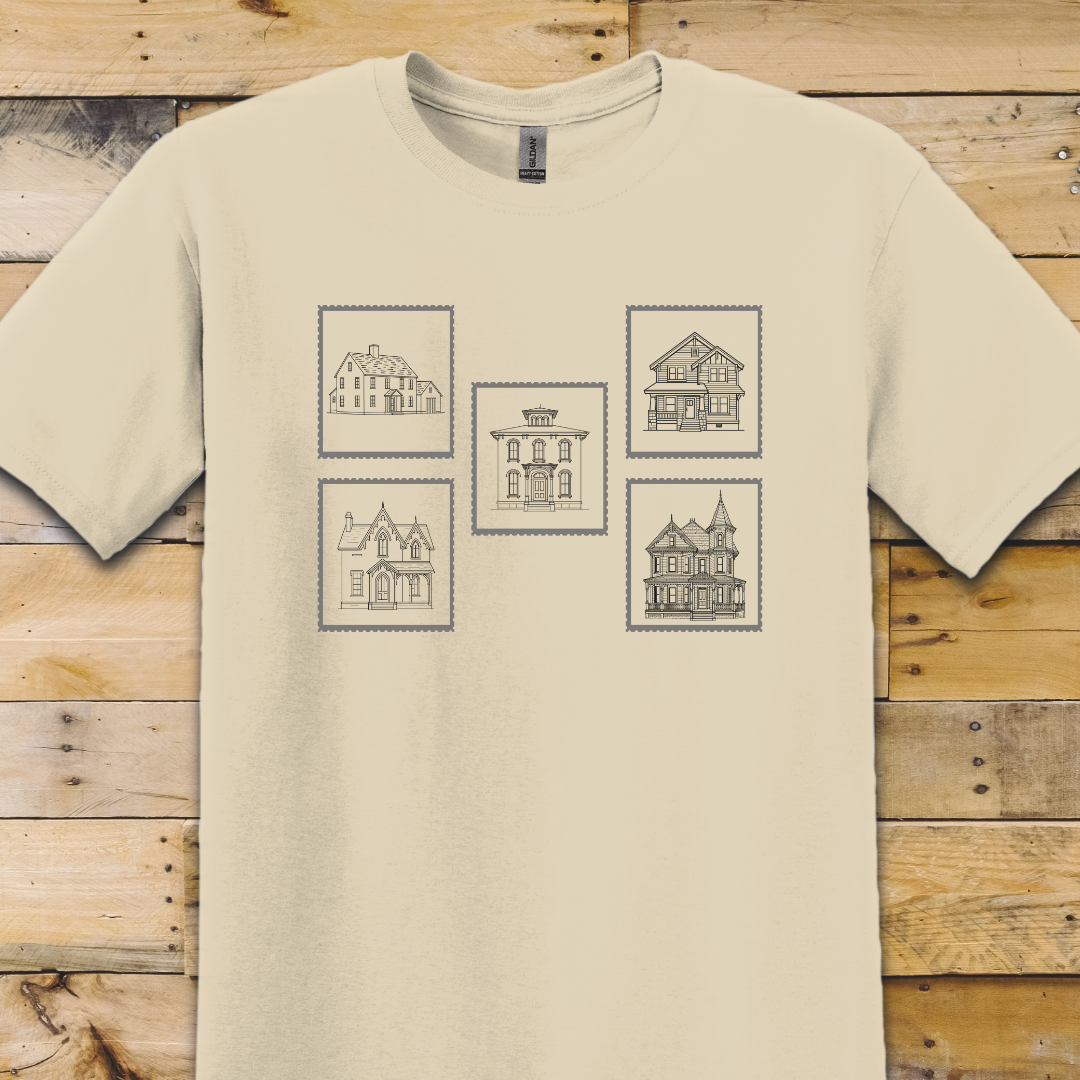 House Stamps 5 T-Shirt