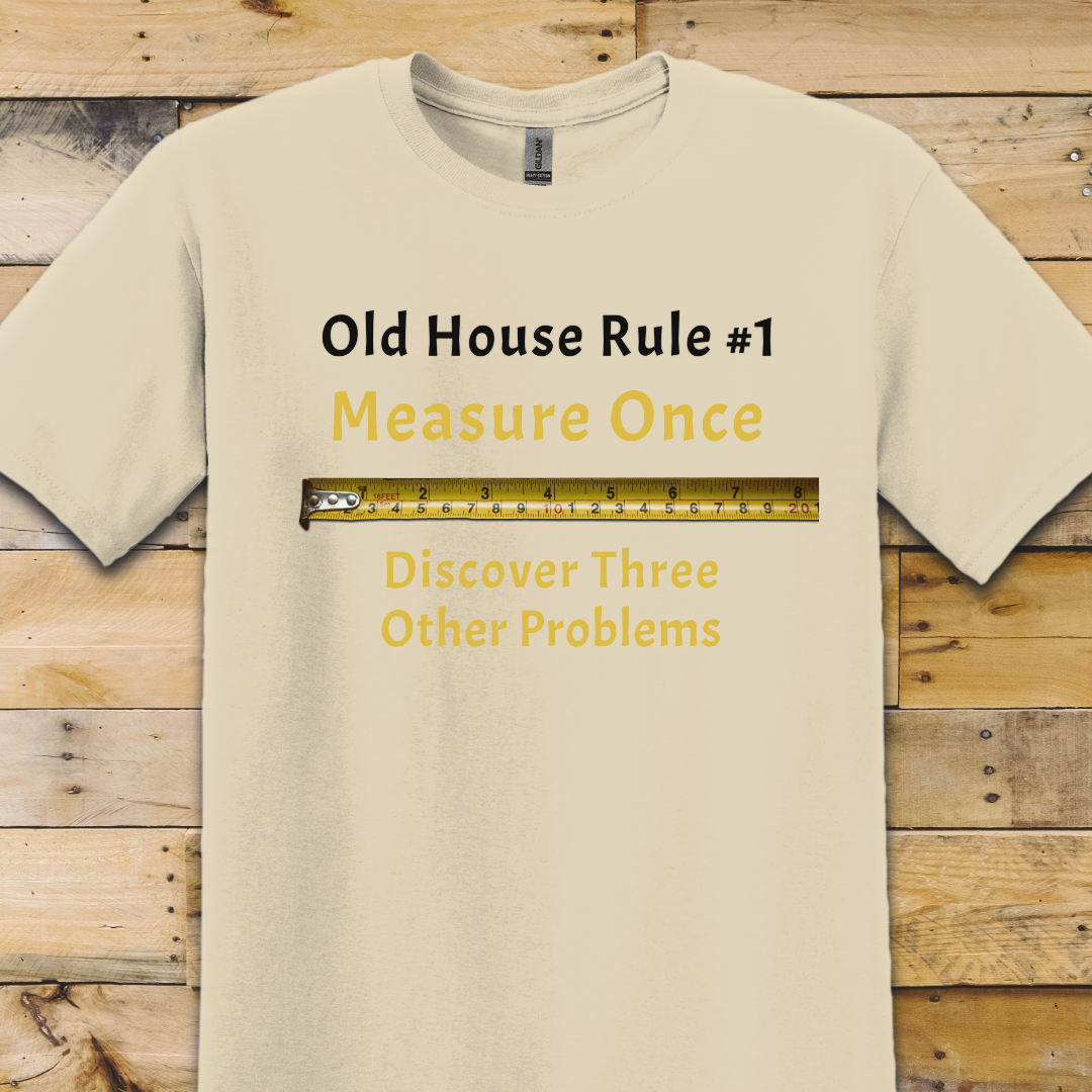 Measure Once-Three Problems T-Shirt
