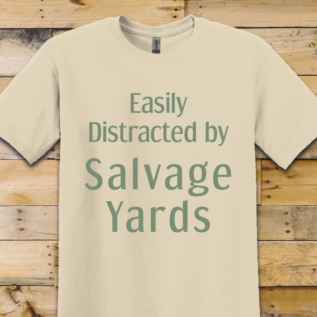 Salvage Yards-Distracted T-Shirt