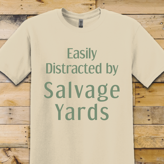 Salvage Yards-Distracted T-Shirt