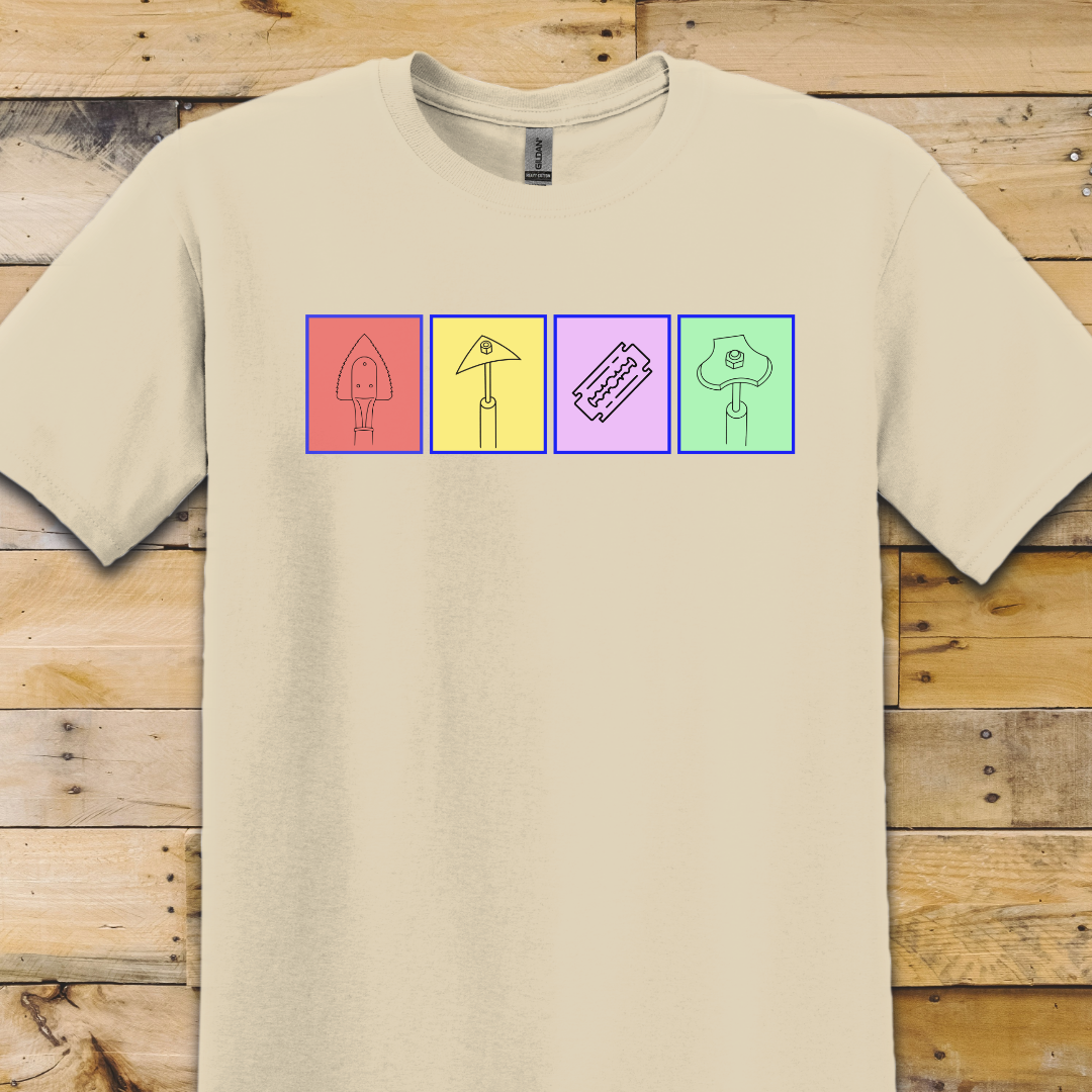 Scraper Board Color T-Shirt