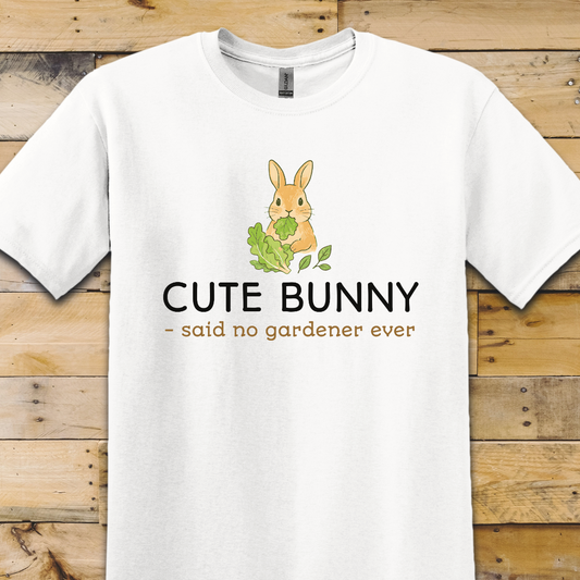 Garden-Cute Bunny T-Shirt