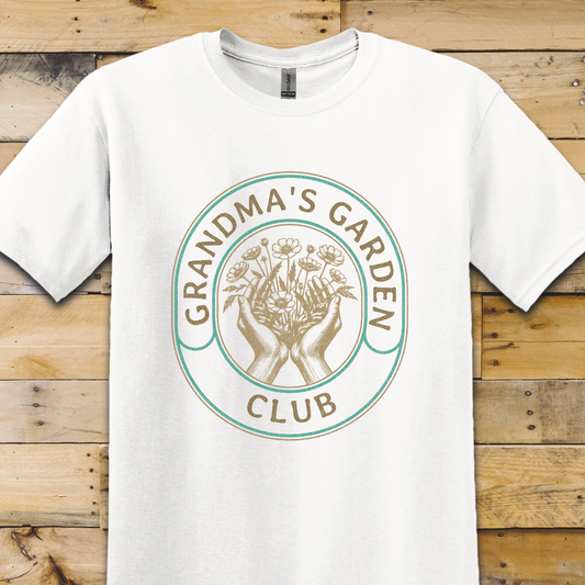 Garden-Grandmas Garden Club T-Shirt