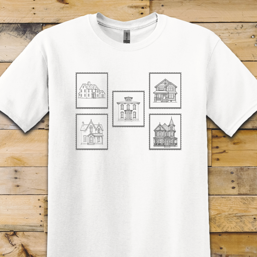 House Stamps 5 T-Shirt