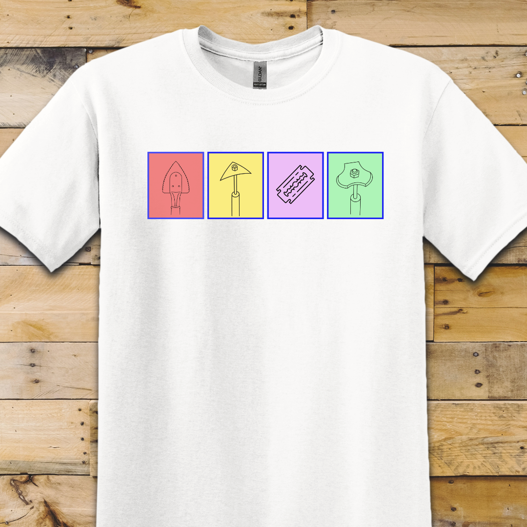 Scraper Board Color T-Shirt