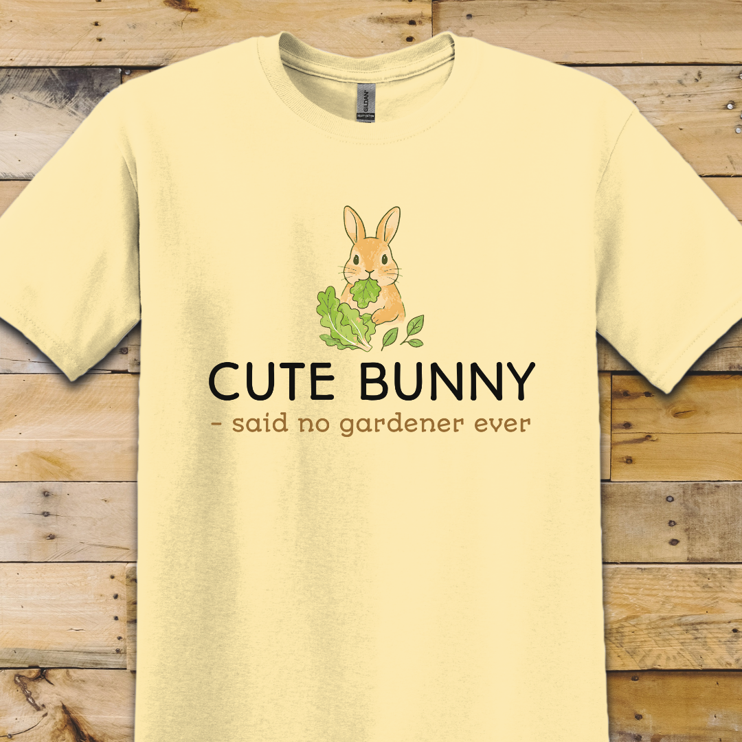 Garden-Cute Bunny T-Shirt