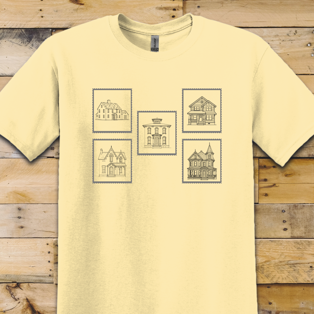 House Stamps 5 T-Shirt